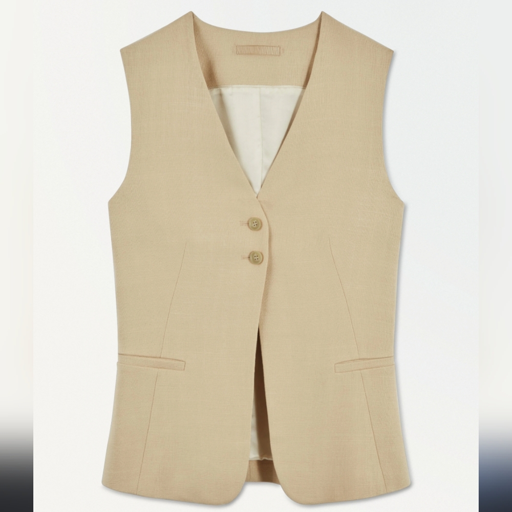 COS Beige Women's Vest